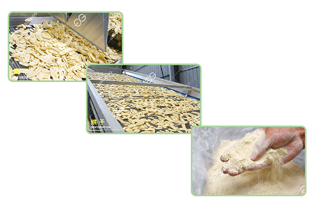 Banana Powder Production Process Introduction
