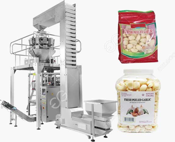 Fully Automatic Peeled Garlic Weighing Packaging Machine
