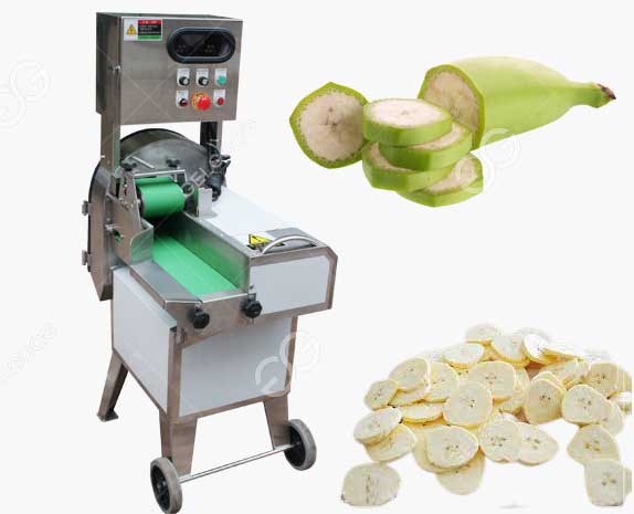 Automatic Banana Slicer Plantain Slicing Machine
