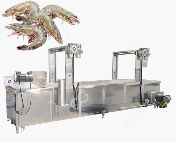 Industrial Shrimp Blanching Cooking Machine