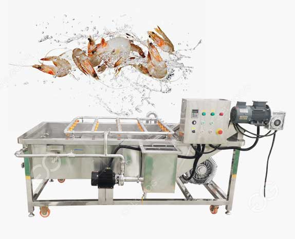 Industrial Shrimp Washing Machine For Shrimp Processing