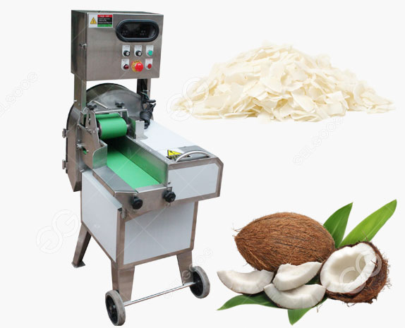 Automatic Coconut Chips Cutting Slicing Machine
