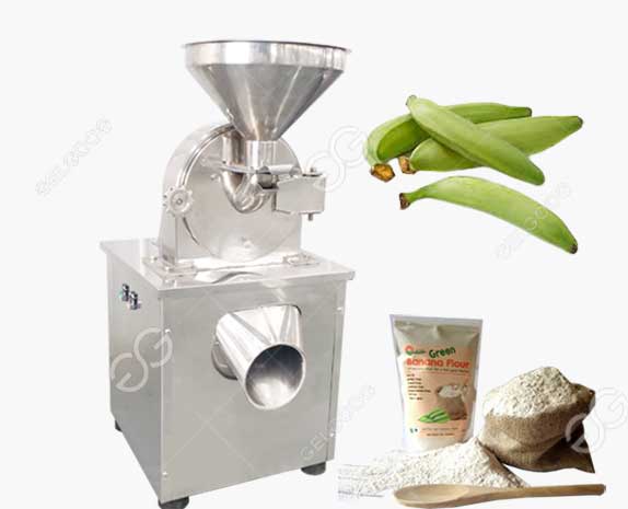 Automatic Dry Banana Fruit Powder Making Machine