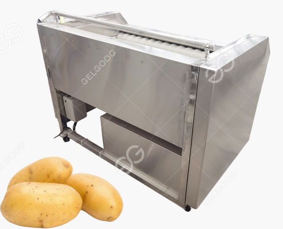 Potato Washing and Peeling Machine with Excellent Processing Result