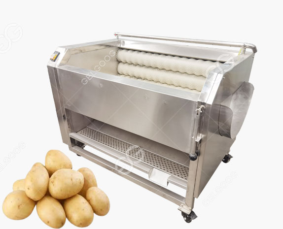 Automatic Potato Washing And Peeling Machine