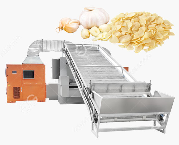 Automatic Garlic Flakes Tunnel Drying Machine