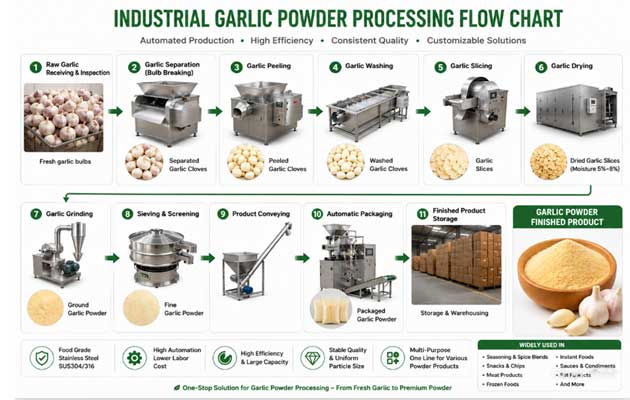 How Is Garlic Powder Manufactured?